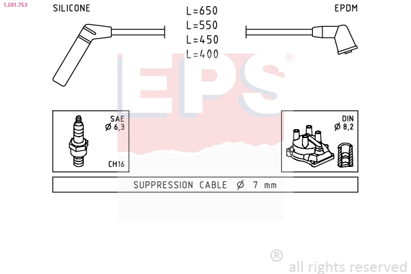 Ignition Cable Kit (1.501.753)