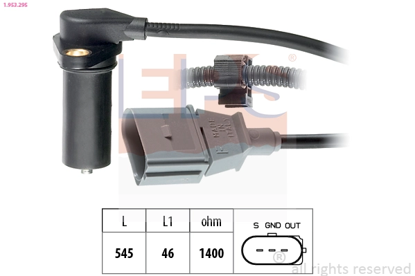 Sensor, crankshaft pulse (1.953.295)