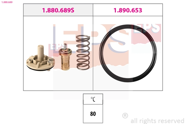 Thermostat, coolant (1.880.689)