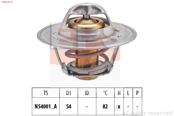 Thermostat, coolant (1.880.273S)