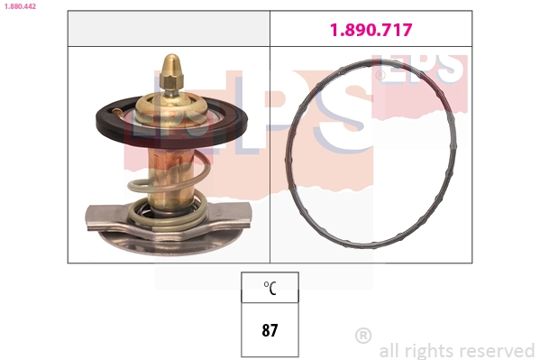 Thermostat, coolant (1.880.442)