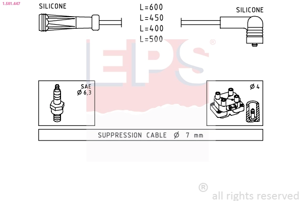 Ignition Cable Kit (1.501.447)