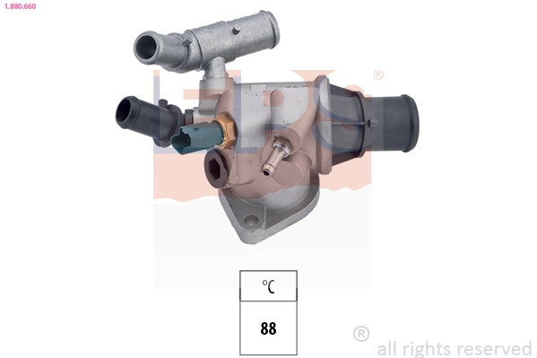 Thermostat, coolant (1.880.660)