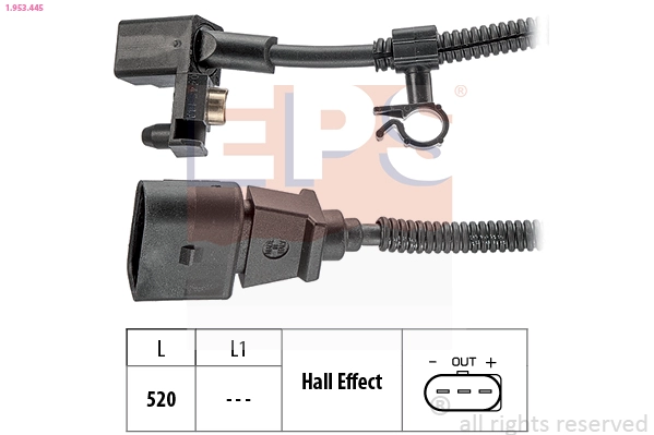 Sensor, crankshaft pulse (1.953.445)