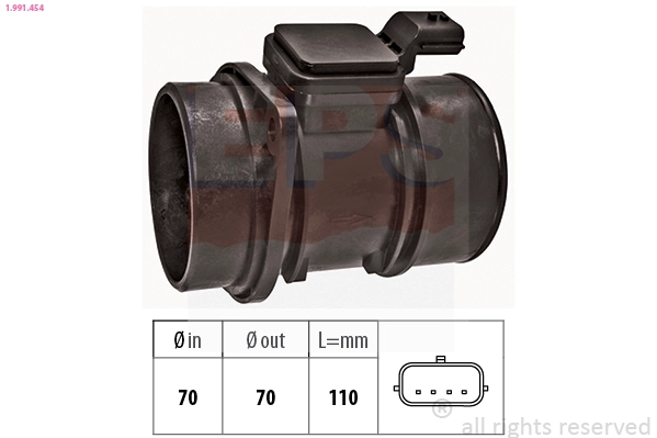 Mass Air Flow Sensor (1.991.454)