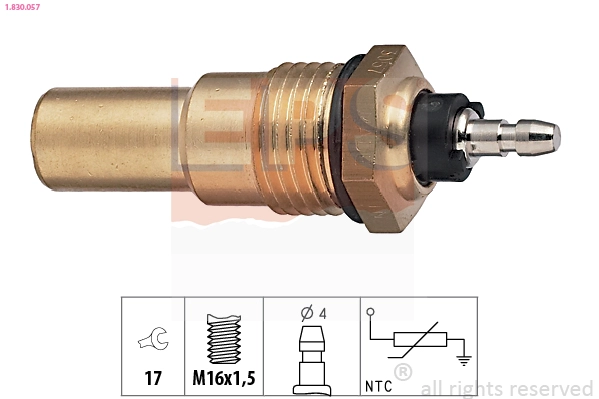 Sensor, coolant temperature (1.830.057)