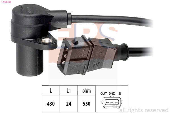 Sensor, crankshaft pulse (1.953.159)
