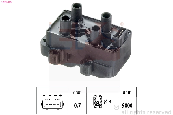 Ignition Coil (1.970.365)