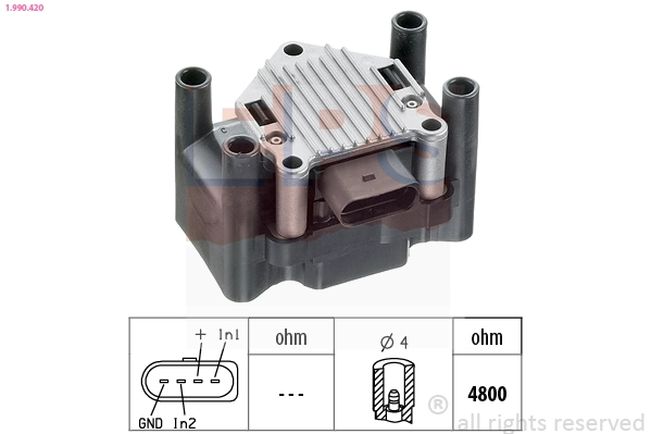 Ignition Coil Unit (1.990.420)