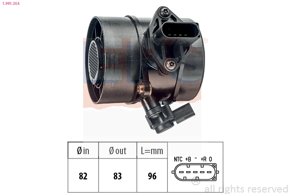 Mass Air Flow Sensor (1.991.354)