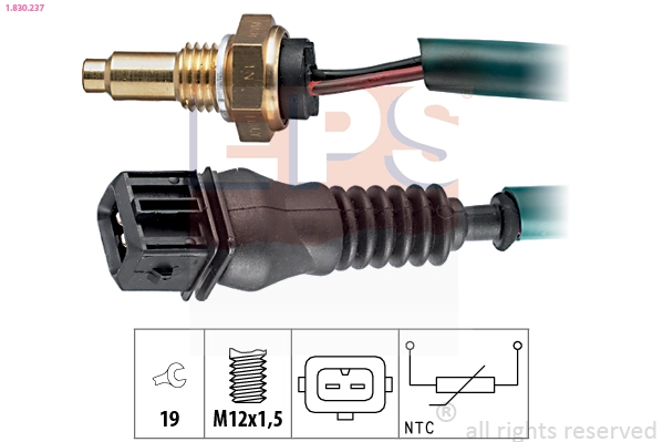 Sensor, coolant temperature (1.830.237)