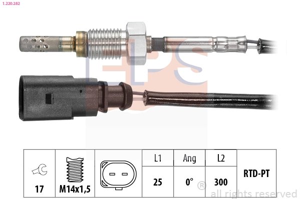 Sensor, exhaust gas temperature (1.220.282)
