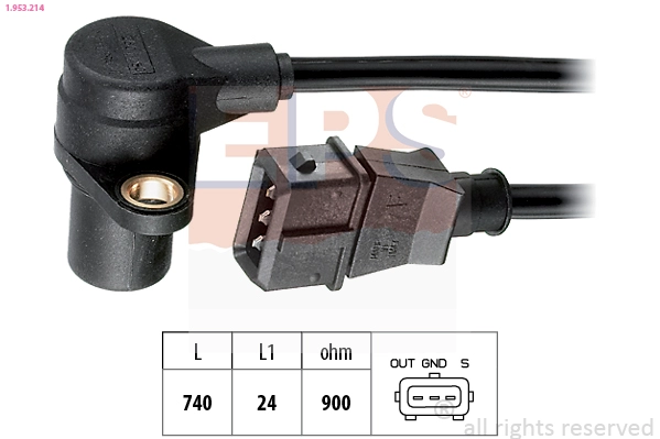 Sensor, crankshaft pulse (1.953.214)