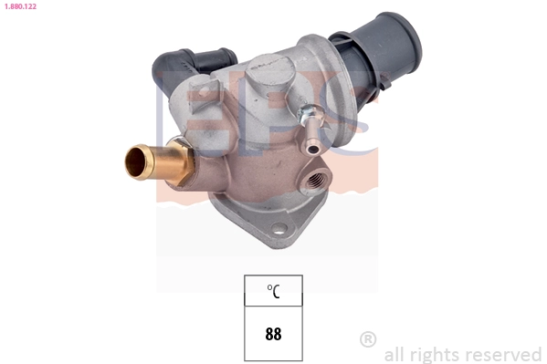Thermostat, coolant (1.880.122)