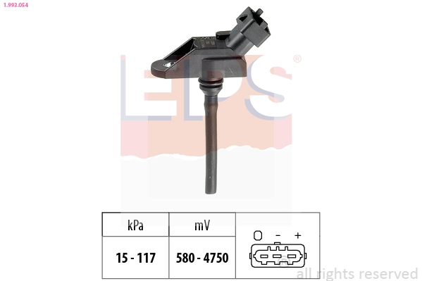 Air Pressure Sensor, altitude adaption (1.993.054)