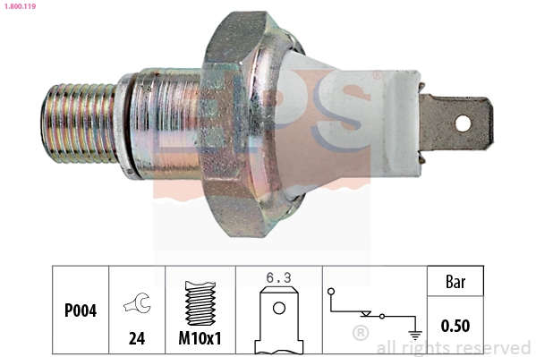 Oil Pressure Switch (1.800.119)