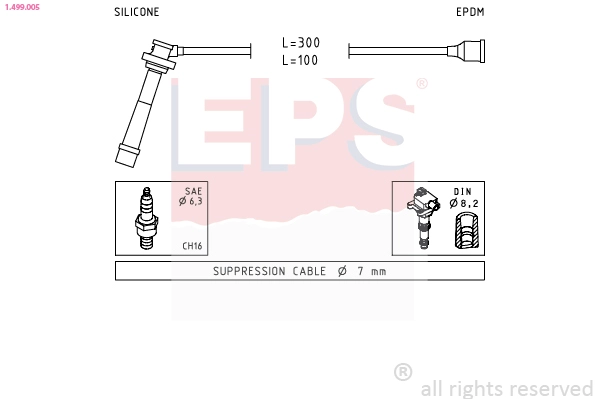 Ignition Cable Kit (1.499.005)