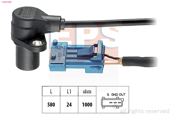 Sensor, crankshaft pulse (1.953.620)