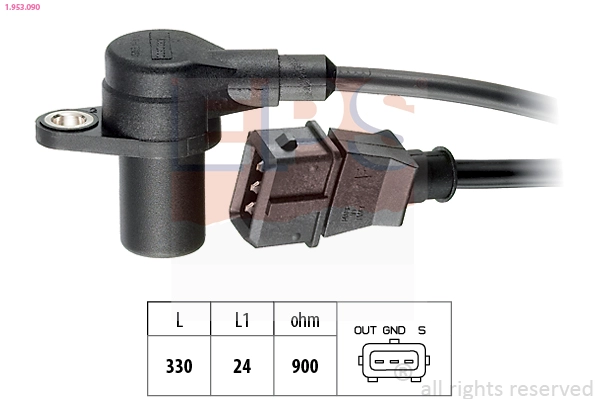 Sensor, crankshaft pulse (1.953.090)