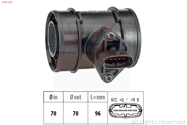 Mass Air Flow Sensor (1.991.315)