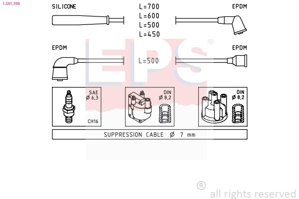 Ignition Cable Kit (1.501.398)
