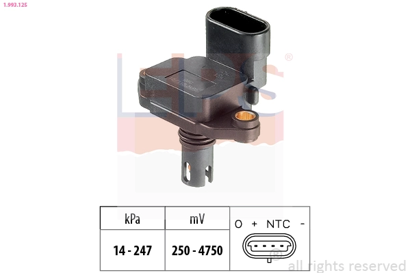 Air Pressure Sensor, altitude adaption (1.993.125)