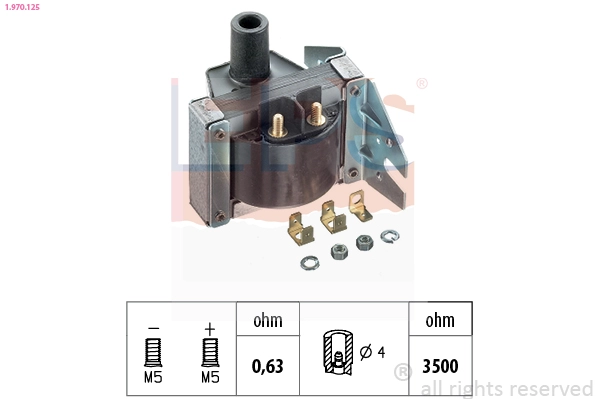 Ignition Coil (1.970.125)