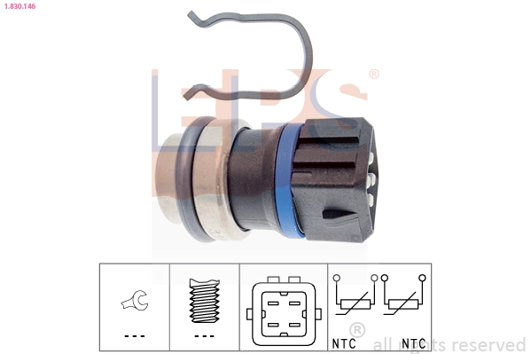 Sensor, coolant temperature (1.830.146)