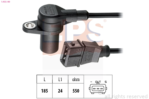 Sensor, crankshaft pulse (1.953.140)