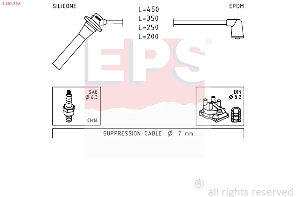 Ignition Cable Kit (1.501.740)