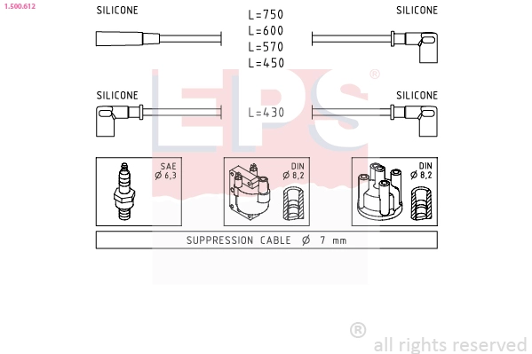 Ignition Cable Kit (1.500.612)