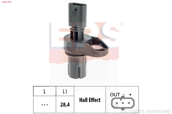 Sensor, camshaft position (1.953.757)