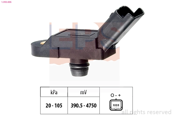Air Pressure Sensor, altitude adaption (1.993.005)