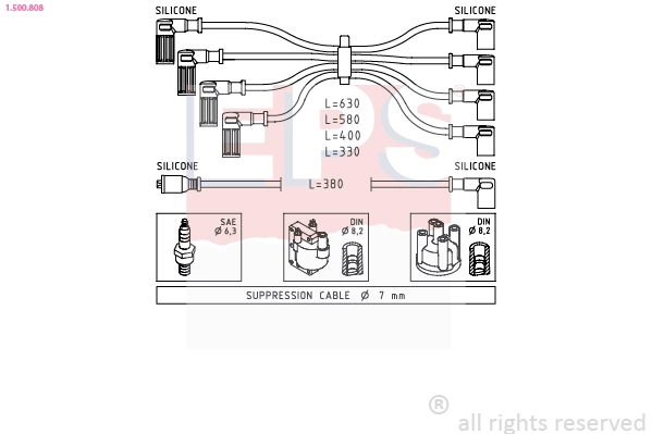 Ignition Cable Kit (1.500.808)