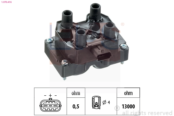 Ignition Coil (1.970.416)