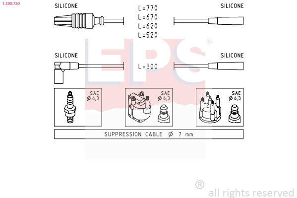 Ignition Cable Kit (1.500.780)