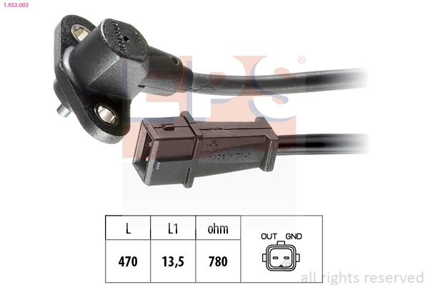 Sensor, crankshaft pulse (1.953.003)