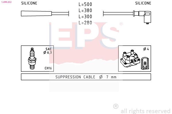 Ignition Cable Kit (1.499.252)