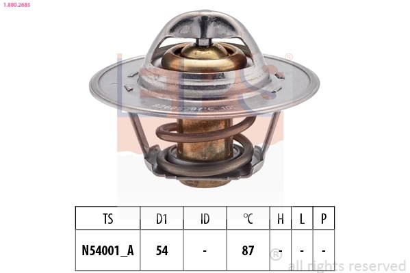 Thermostat, coolant (1.880.268S)