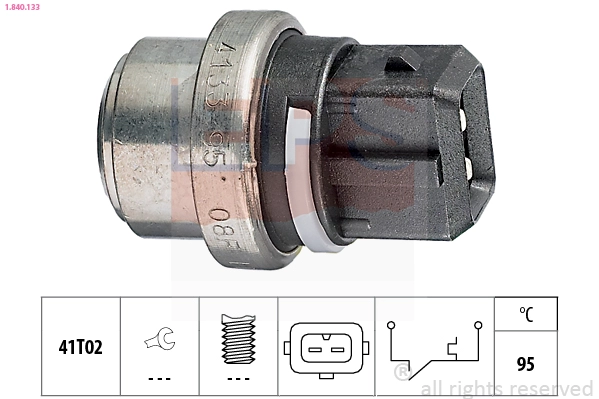 Temperature Switch, coolant warning lamp (1.840.133)