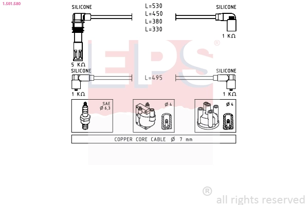 Ignition Cable Kit (1.501.580)
