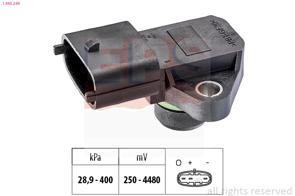 Air Pressure Sensor, altitude adaption (1.993.249)