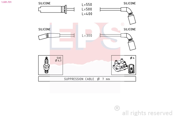 Ignition Cable Kit (1.501.731)