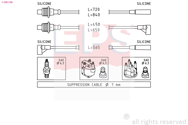 Ignition Cable Kit (1.500.748)