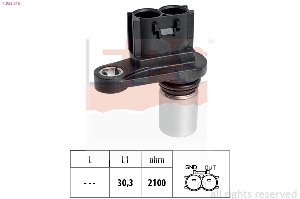 Sensor, crankshaft pulse (1.953.716)