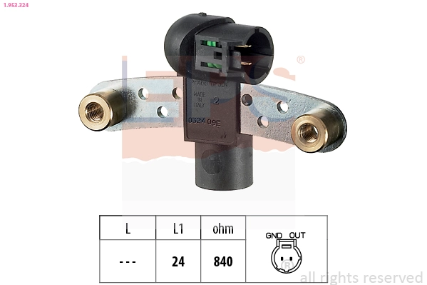 Sensor, crankshaft pulse (1.953.324)