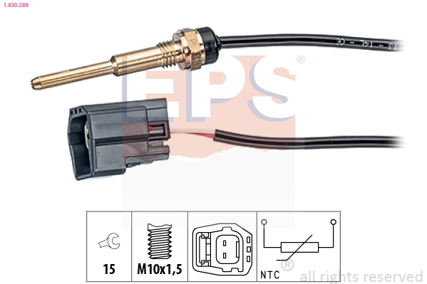Sensor, coolant temperature (1.830.289)