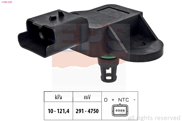 Air Pressure Sensor, altitude adaption (1.993.347)