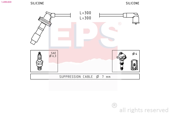 Ignition Cable Kit (1.499.059)