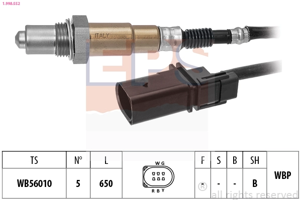 Lambda Sensor (1.998.552)